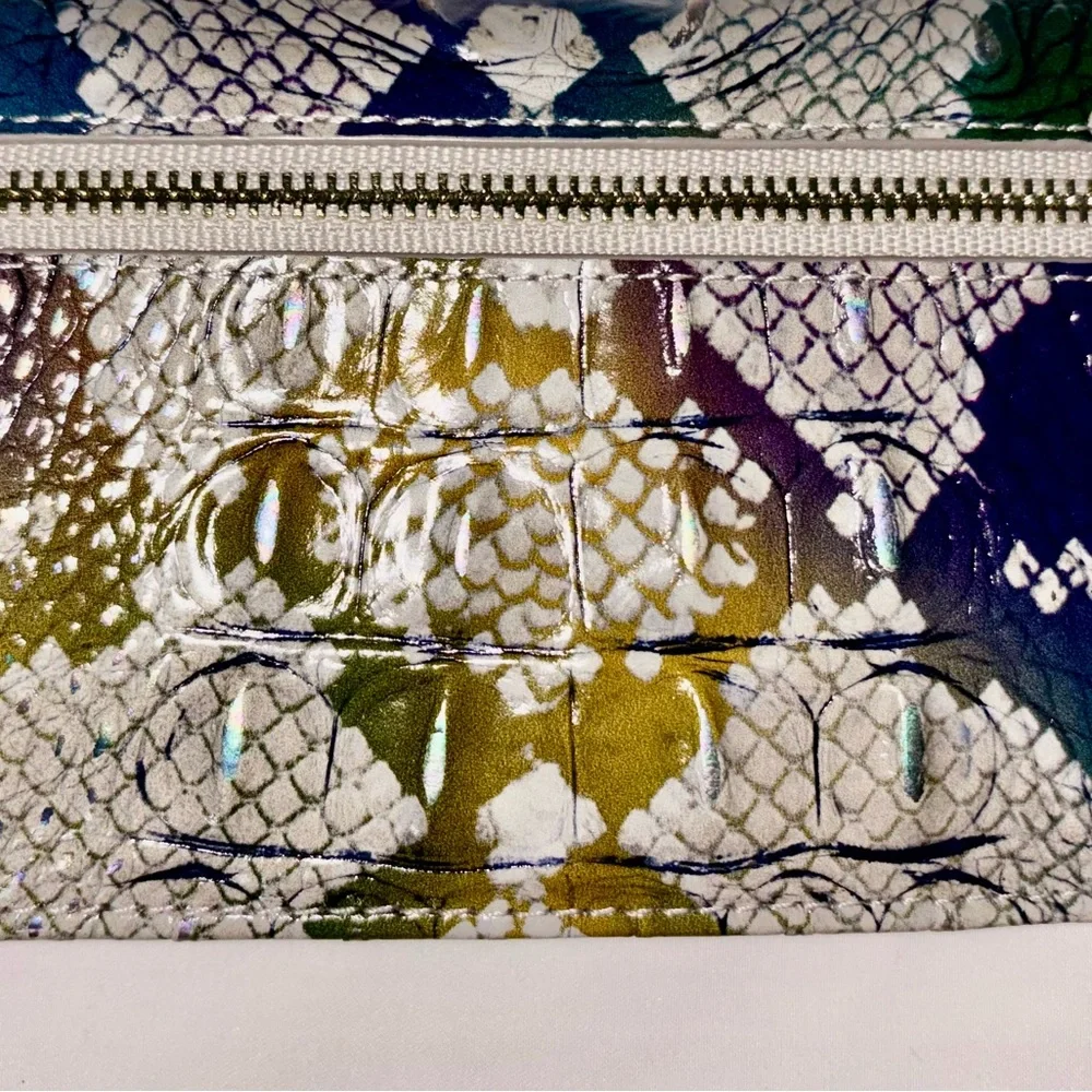 Brahmin Large Duxbury Satchel Snake Print 3 Pc Set. - Picture 9 of 10